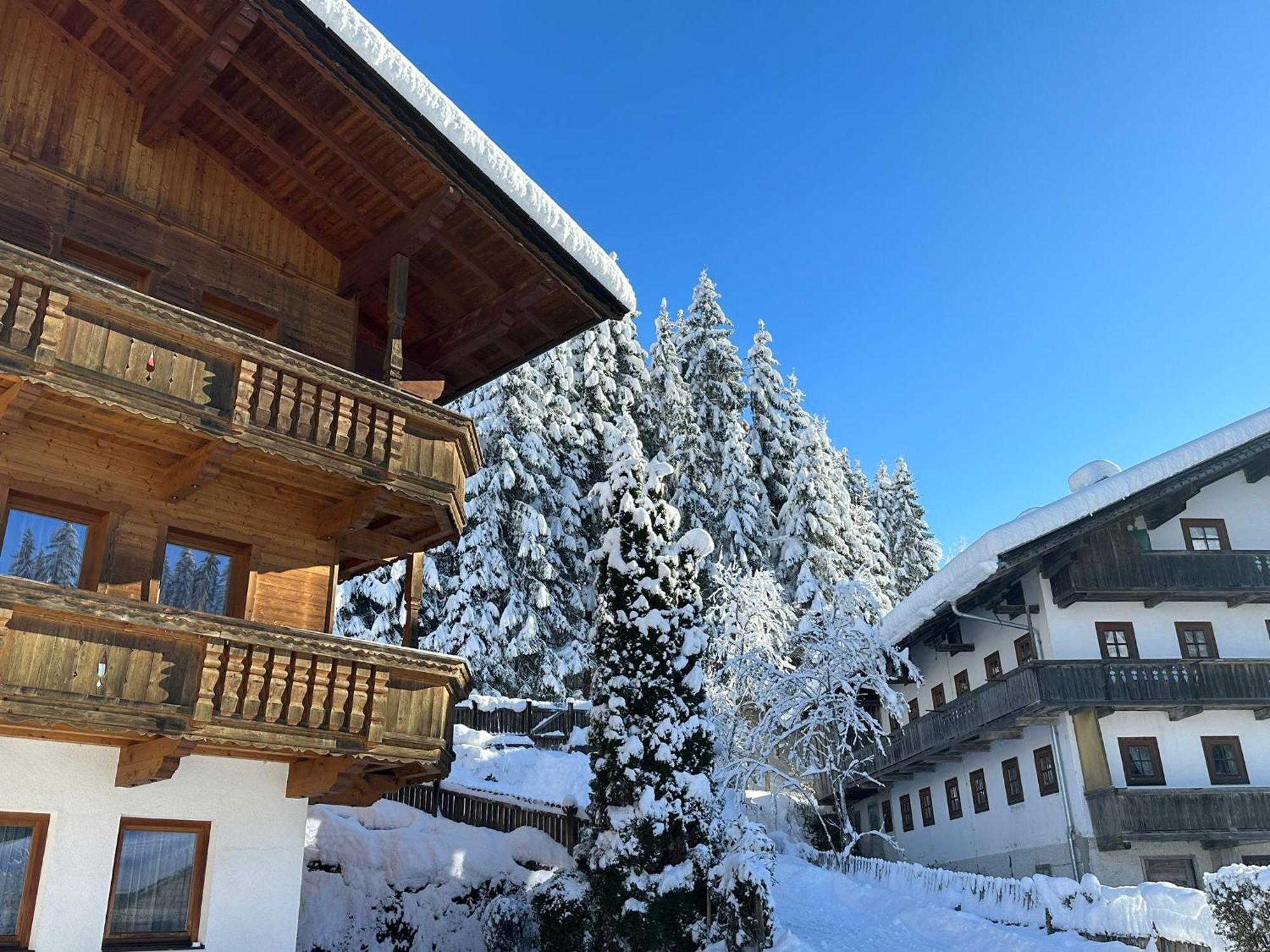 Haus Luxer Apartman Auffach Kültér fotó